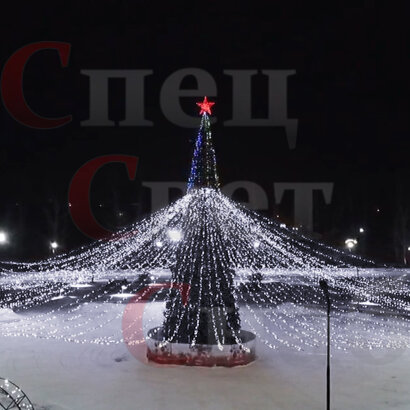 Световая гирлянда "Звездное Небо" d=40м IP65 20м 90 нитей